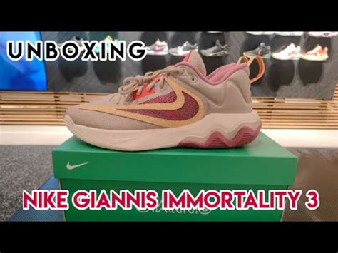 Unboxing Nike Giannis Immortality Youtube