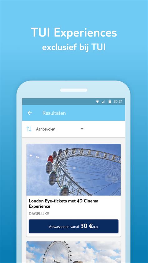 TUI Belgium Reisapp vakantie для Android Скачать