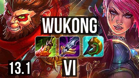 WUKONG Vs VI JNG 9 1 6 Legendary Rank 9 Wukong EUW Grandmaster