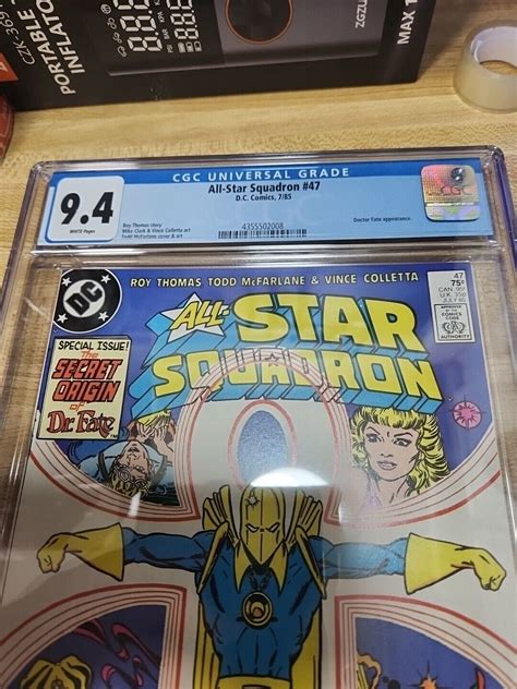 All Star Squadron Cgc Todd Mcfarlane Art Origin Of Dr Fate