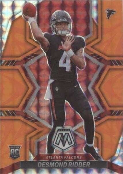 2022 Panini Mosaic Rookies Reactive Orange Mosaic Prizm 303 Desmond