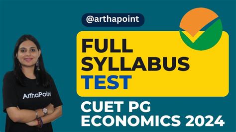 Full Syllabus Test Cuet Pg Economics Cuet Ma Economics Coaching