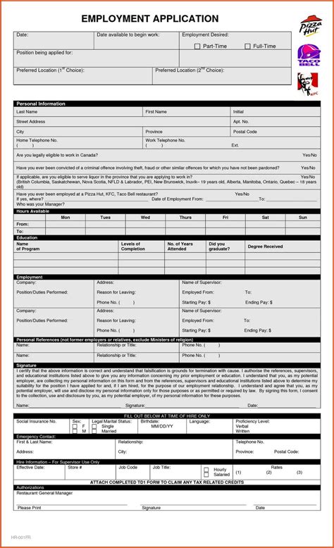 Kfc Job Application Form Australia 2022