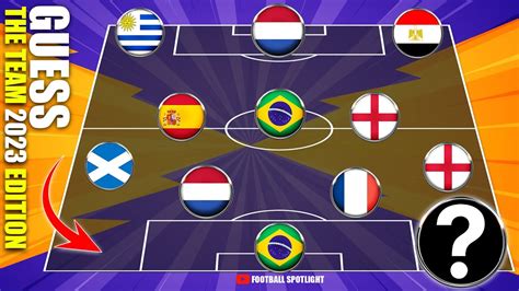 Guess The Football Team By Players Nationality Tfs Football Quiz