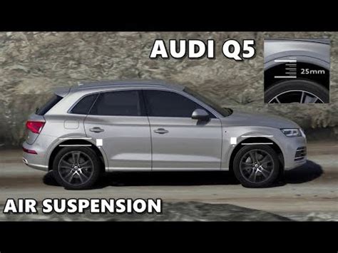 2017 Audi Q5 Air Suspension System Explained YouTube