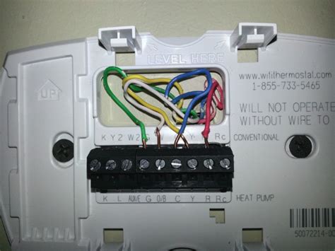 Heat Pump Thermostat Wire Diagram