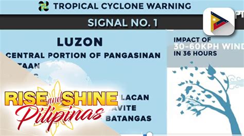 Ptv Info Weather Bagyong Danteph Patuloy Na Magpapaulan Sa Malaking