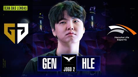 Gen G X Hle Jogo Md Lck Spring Dia Youtube