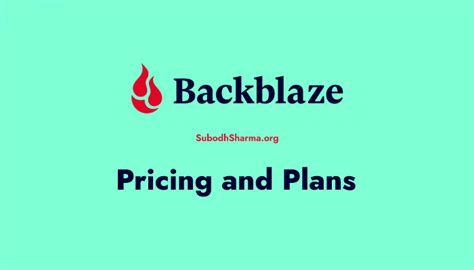 Backblaze Pricing and Plans in 2023: How Much Does It Cost? - Subodh Sharma