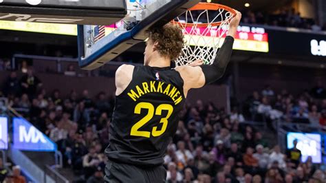 Jazzs Lauri Markkanen Hits Tough Fadeaway Against Grizzlies Ksl