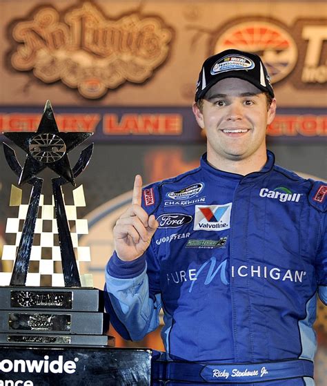 Ricky Stenhouse Jr. wins the O'Reilly Auto Parts 300 at Texas Motor Speedway. It was his second ...