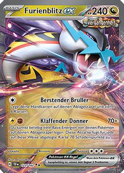 Furienblitz Ex Gewalten Der Zeit Sammelkarten Datenbank Pokemon De