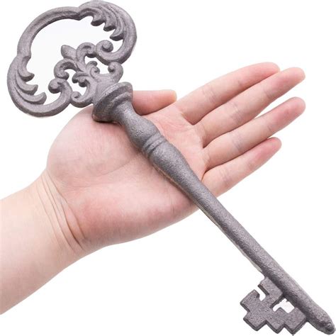 Johouse Large Iron Decorative Skeleton Key 12inches