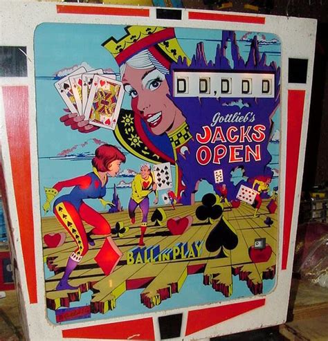 An Old Fashioned Jacks Open Game Machine