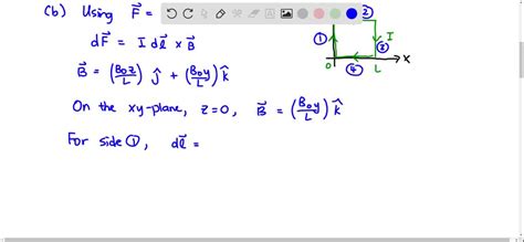 Calculating The Force On A Current Loop In A Magnetic Solvedlib