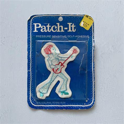 Vintage Patch Rock N Roll Etsy