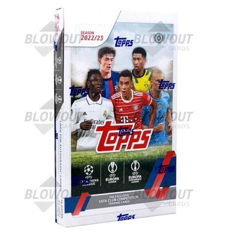 Topps Uefa Champions League Chrome Soccer Hobby Box