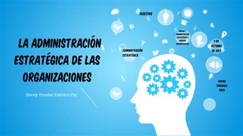 La Administración Estratégica De Las Organizaciones By Dory C On Prezi