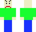 Baldi's Basics | Minecraft Skin