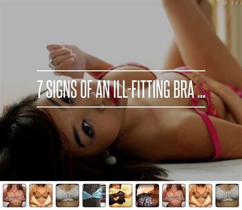 7 Signs Of An Ill Fitting Bra Bra Fitting Tips