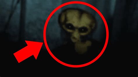 10 Scary Things Caught On Camera ALIENS YouTube