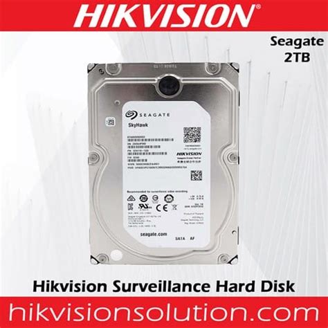 The Best Hikvision Seagate 2TB Surveillance Hard Disk Drive In Sri Lanka