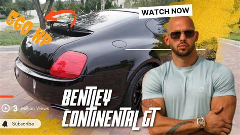 Bentley Continental Gt W Hp Top Brutal Accelerations Exhaust