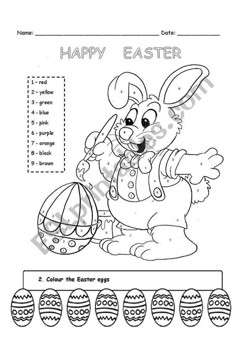 Free Printable Bunny Worksheets