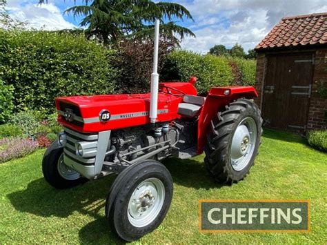 1968 Massey Ferguson 135 3cylinder Diesel Tractor Reg No Pkh 238f Serial No 8983689 Owned And