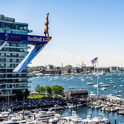 Red Bull Cliff Diving World Series Boston Usa