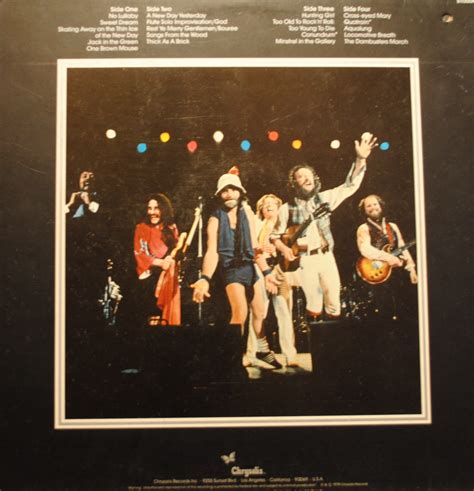 Jethro Tull Live 2lp