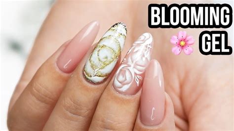 blooming gel nail art tutorial videos