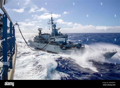 PACIFIC OCEAN July 13 2022 Royal Malaysian Navy Corvette KD Lekir F