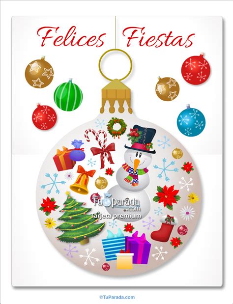 Tarjeta Gigante De Felices Fiestas Tarjetas De Saludos Gigantes