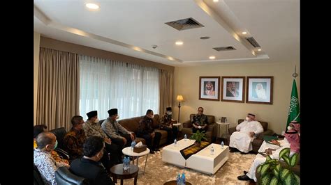 Kemenag Dan Dubes Saudi Bertemu Bahas Penyelenggaraan Umrah