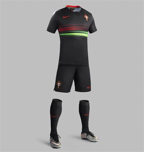 Camiseta Suplente Nike De Portugal 2015 16