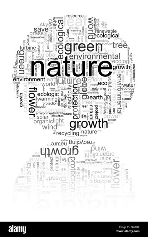 Illustration Of Concepts Of Nature Stock Photo Alamy