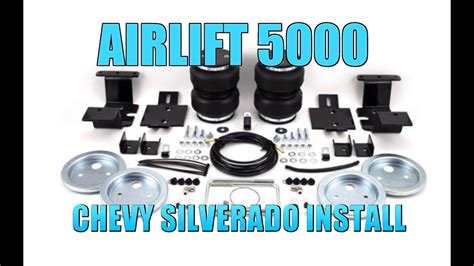 Airlift Load Lifter 5000 Install On Chevy Silverado YouTube