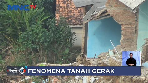 Fenomena Tanah Bergerak Di Purwakarta Rumah Rusak Berat Lis