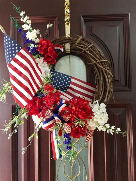 Patriotic Door Decor Patriotic Door Decor Door Decorations Th Of