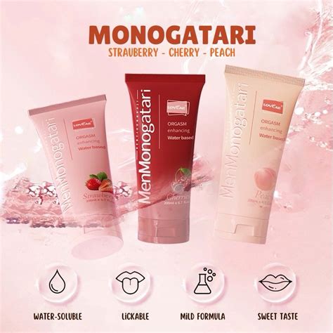 Jual Lubricant Men Monogatari Pelumas Monogatari Oil Minyak Shopee