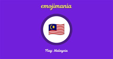 🇲🇾 Flag Malaysia Emoji Copy And Paste Emojimania