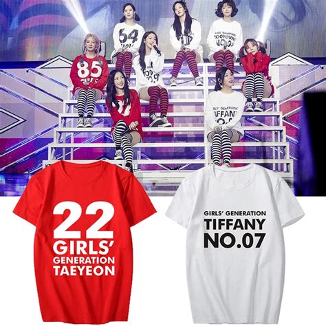 New Kpop Snsd Girls Generation 10th Anniversary Yoona Taeyeon The Same Summer Printing Short