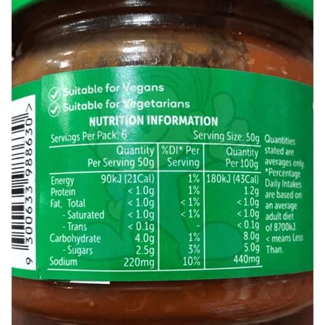 Woolworths Chunky Tomato Mild Salsa X G Food Drinks Spice