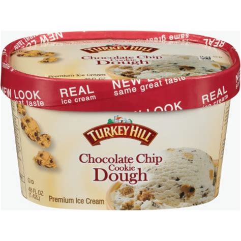 Turkey Hill Chocolate Chip Cookie Dough Ice Cream Tub 48 Oz Ralphs