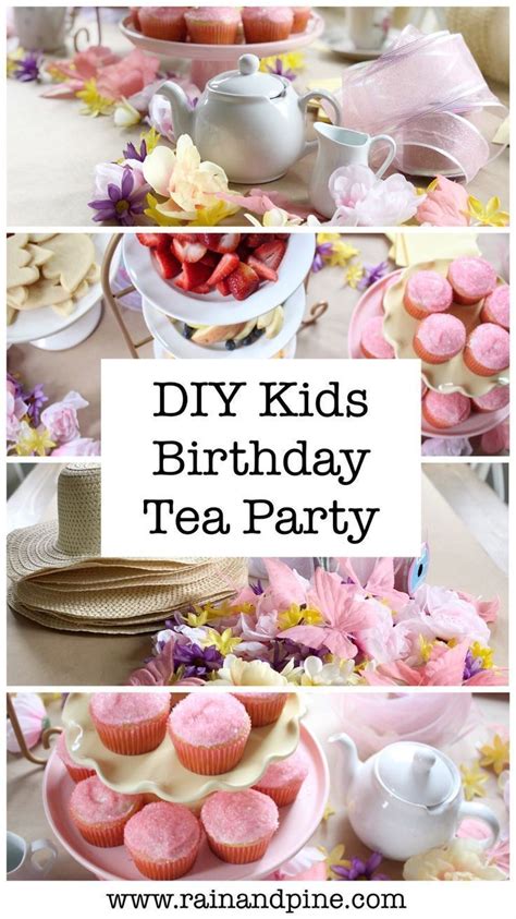 A Fancy Tea Party Diy Budget Friendly Birthday Parties For Kids