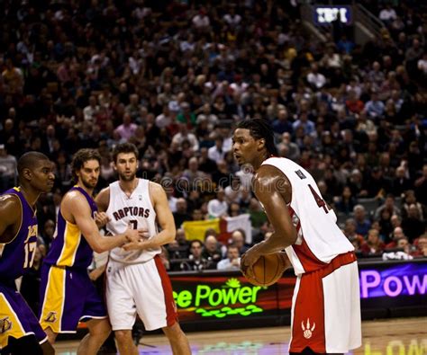 Toronto Rapters Vs Los Angeles Lakers Editorial Image Image Of Chris