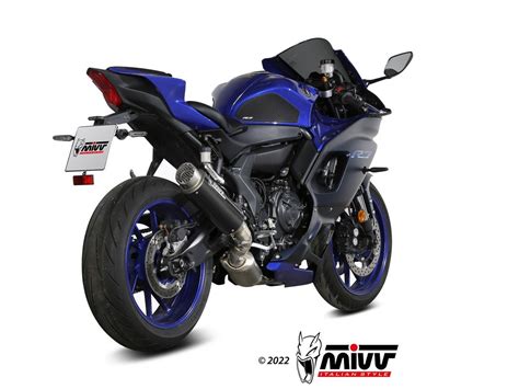 Y 071 L2P MIVV FULL EXHAUST GP PRO CARBON YAMAHA R7 2022 2024