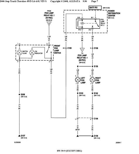 Fog Light Relay Diagram