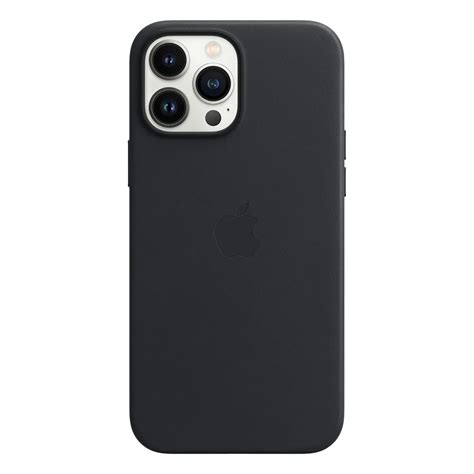 Купить Кожаный чехол Apple Leather Case with MagSafe Midnight (MM1R3 ...